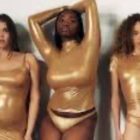 3X Skims Gold Long Sleeve Fits Everybody Top - Picture 8 of 8